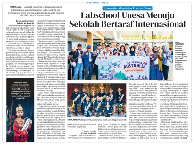 Labschool Unesa menuju Sekolah bertaraf Internsional