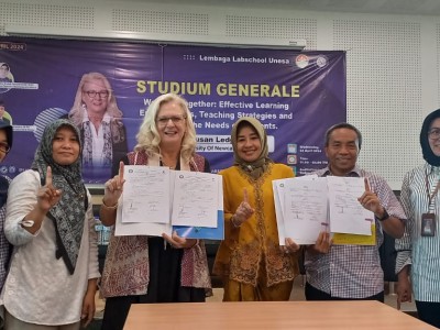 Labschool Unesa jalin Kerjasama Pertukaran Pelajar Dengan Sekolah di Australia