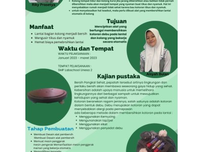 Alat pembersih lantai otomatis