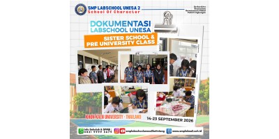Sister School ( Pertukaran guru dan Pelajar Antar Negara)