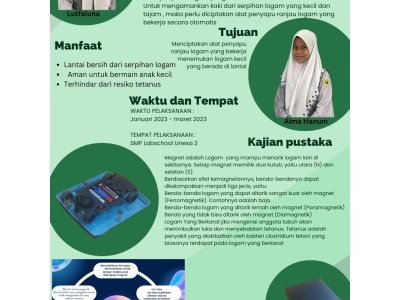 Alat penyapu ranjau logam otomais